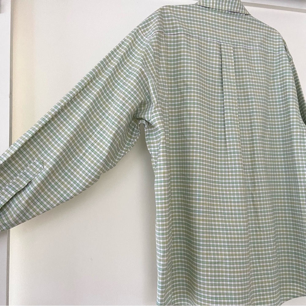 Brooks Brothers Dress Shirt Men's XL Plaid Long Sleeve Button Down Preppy Formal - Picture 9 of 14